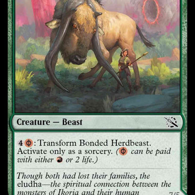 Bonded Herdbeast // Plated Kilnbeast [178] [March of the Machine] [Non-Foil]