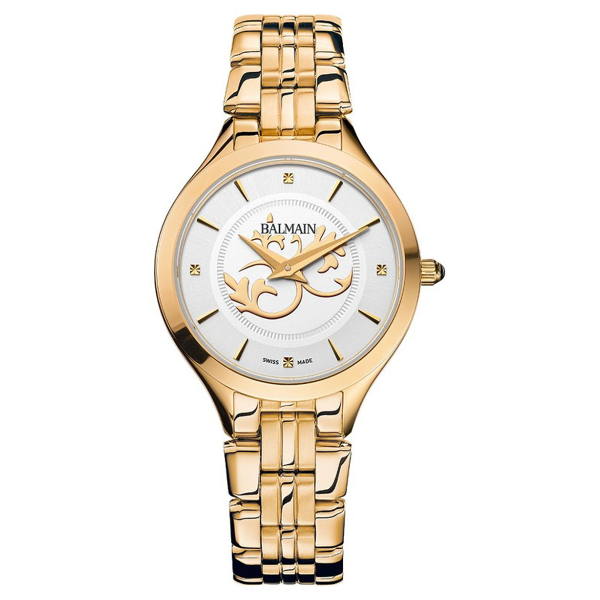 Balmain Maestria Lady Round II Silver Dial Women 30mm