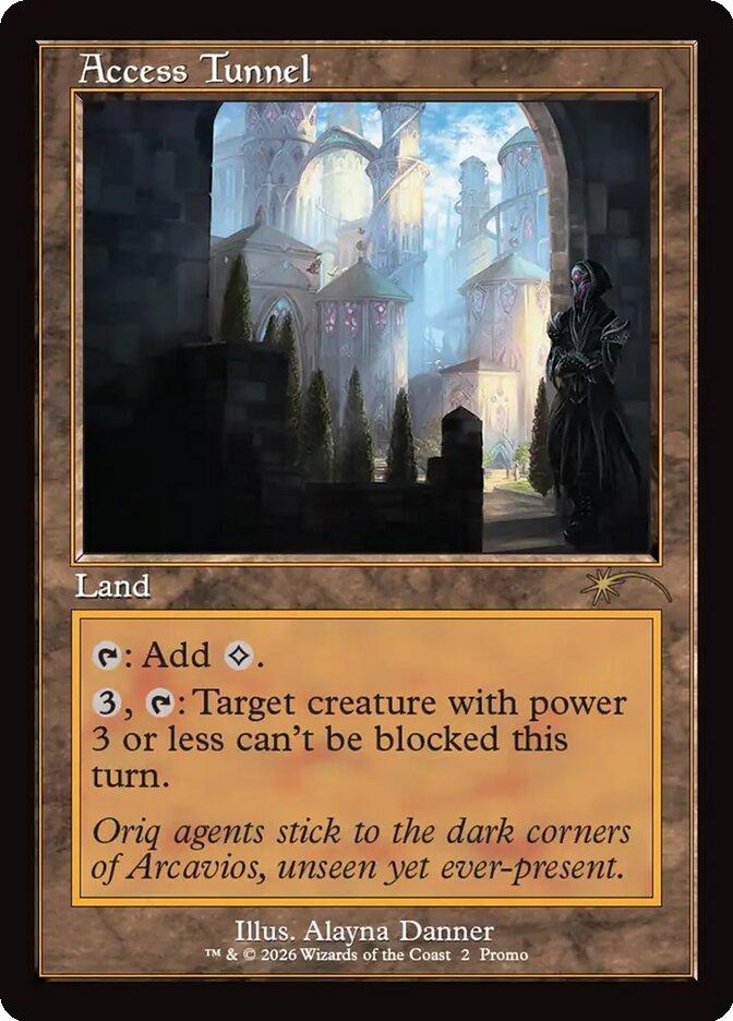 Access Tunnel [9] [Retro Frame] [Wizards Play Network 2026] [Non-Foil]