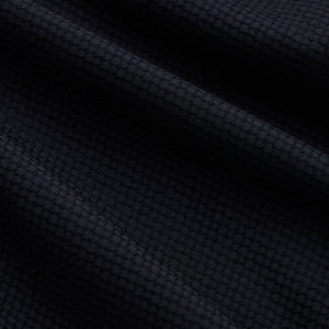 Black Textured Slim Fit Shirt