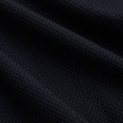 Black Textured Slim Fit Shirt