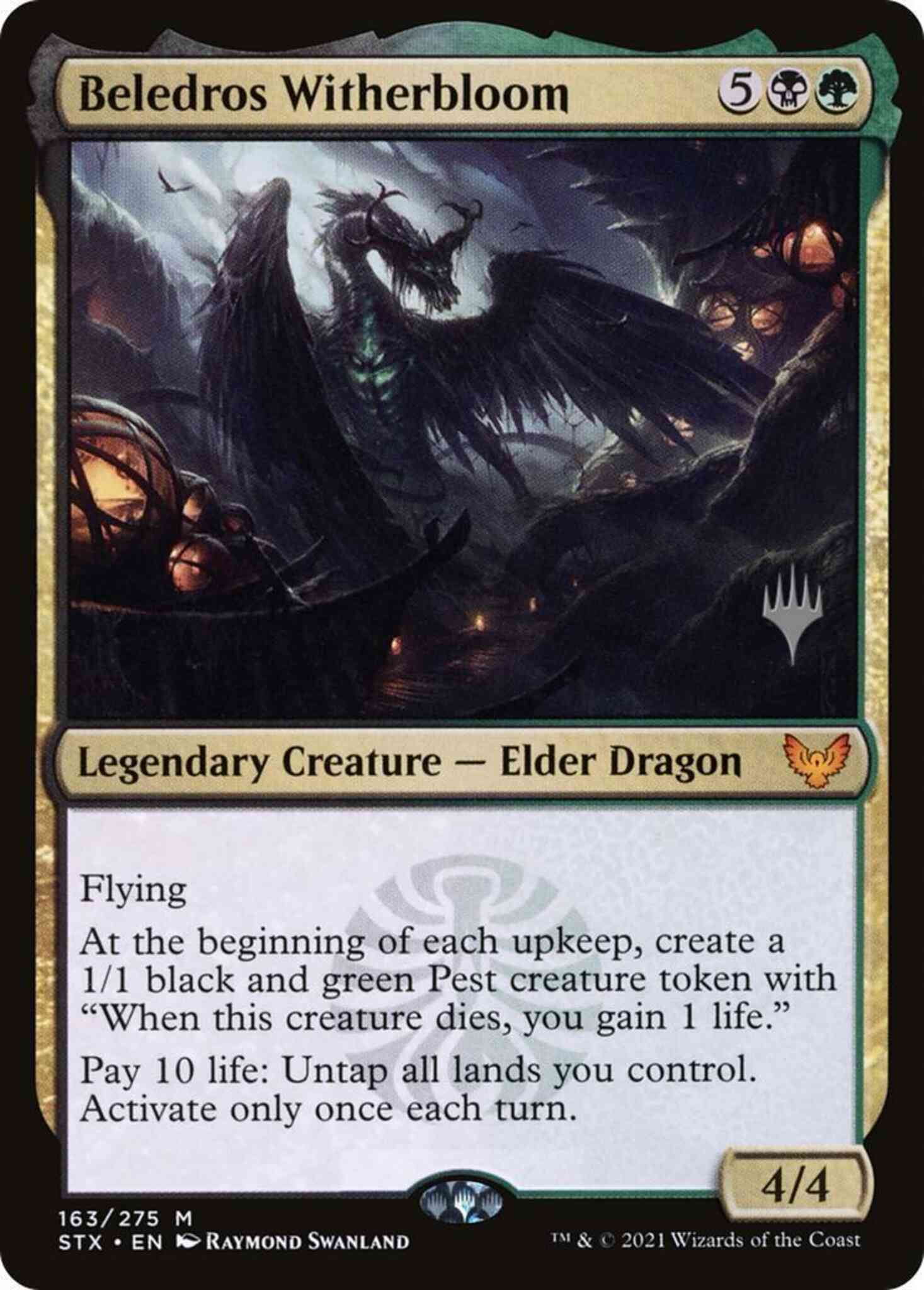 Beledros Witherbloom [Promo Pack] [163p] [Strixhaven: School of Mages Promos] [Non-Foil]