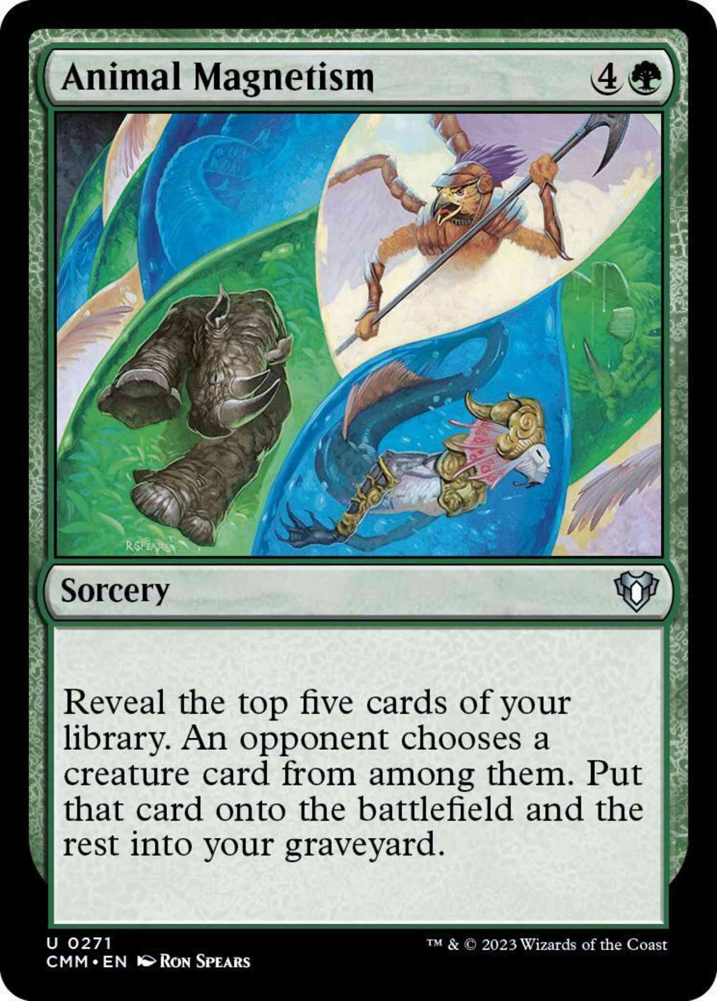 Animal Magnetism [271] [Commander Masters] [Non-Foil]