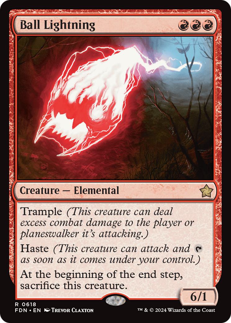 Ball Lightning [618] [Foundations] [Non-Foil]