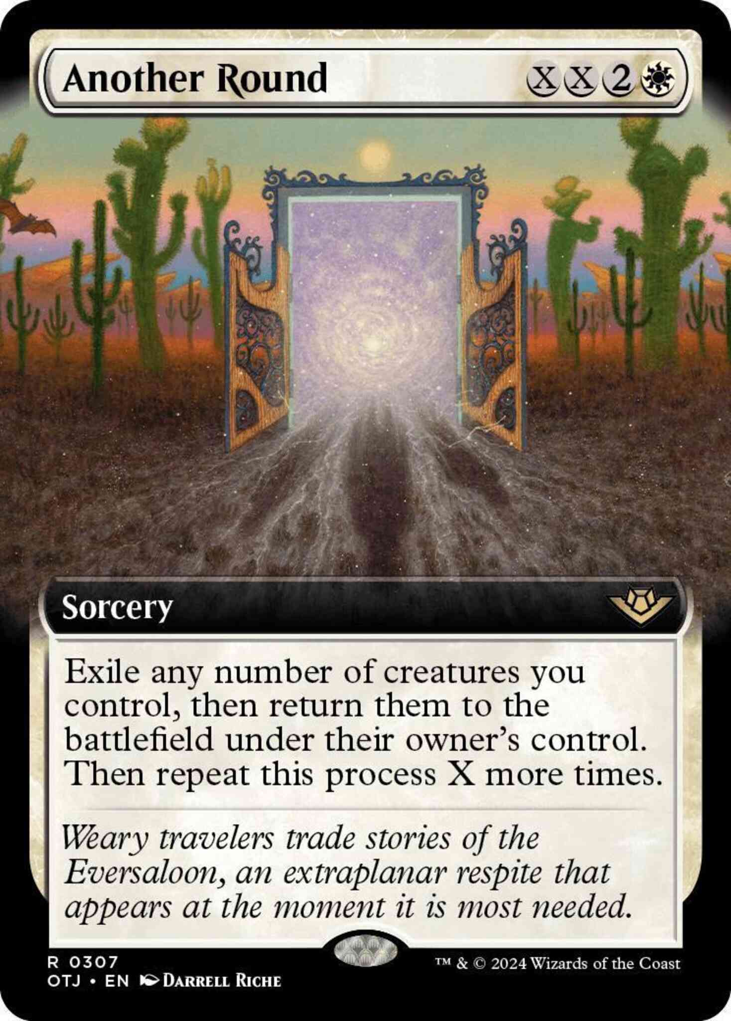 Another Round [307] [Extended Art] [Outlaws of Thunder Junction] [Non-Foil]
