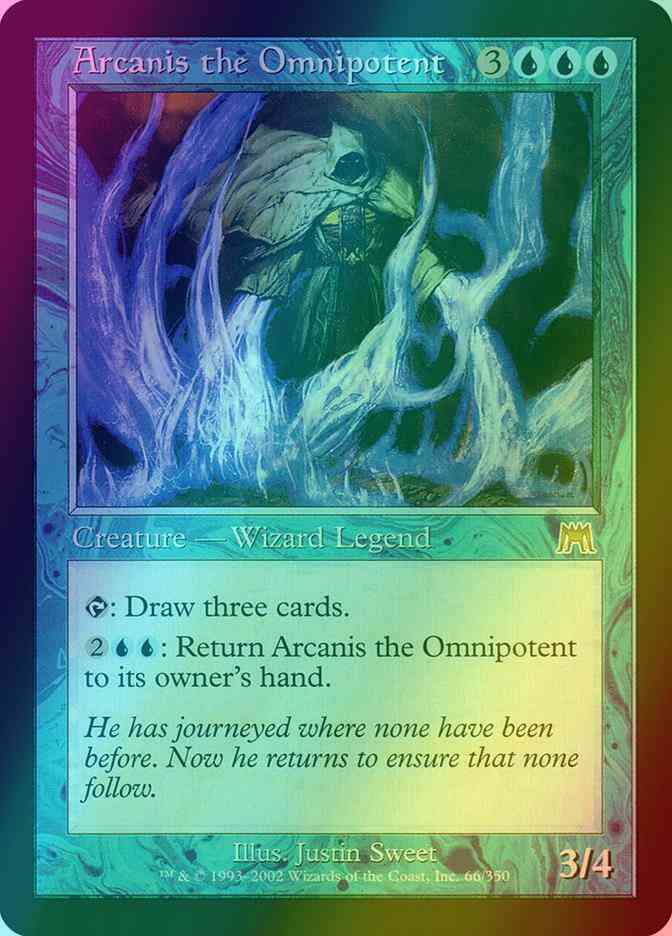 Arcanis the Omnipotent [66] [Onslaught] [Foil]