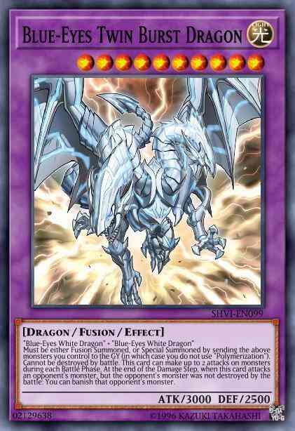 Blue-Eyes Twin Burst Dragon - LCKC-EN058 - Ultra Rare - Unlimited
