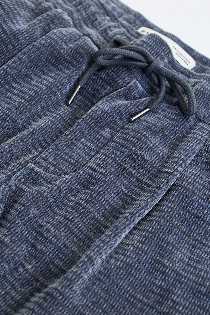 Grey Corduroy Relaxed Fit Trousers