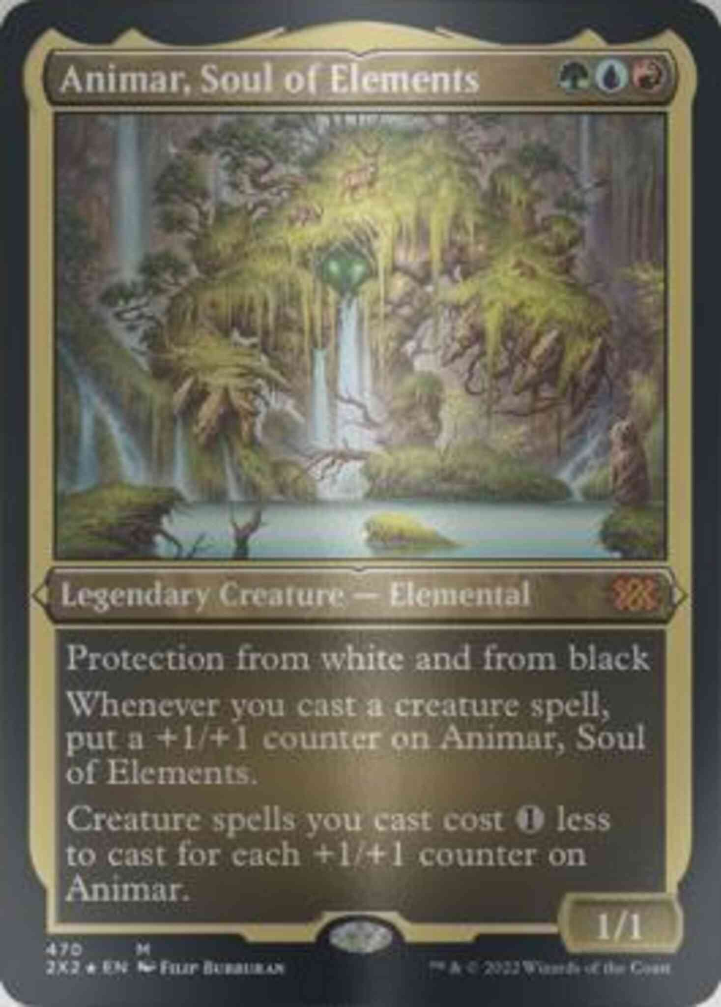 Animar, Soul of Elements [470] [Double Masters 2022] [Etched Foil]