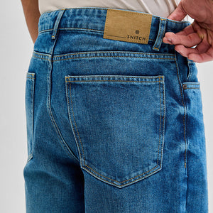 Blue Loose Fit Jeans