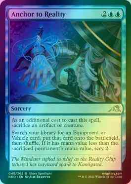 Anchor to Reality [45] [Kamigawa: Neon Dynasty] [Foil]