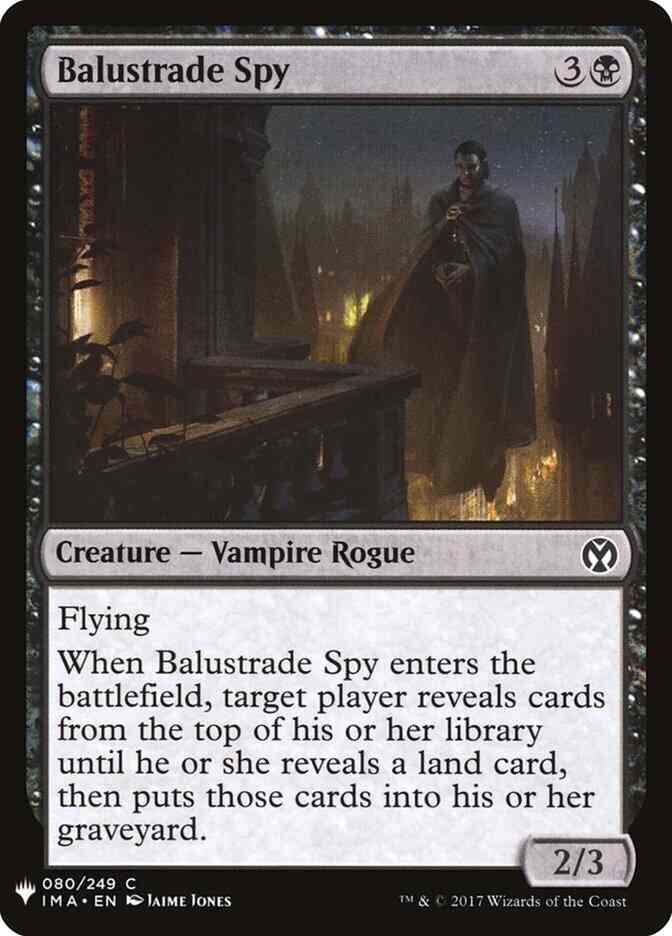 Balustrade Spy [IMA-80] [The List] [Non-Foil]