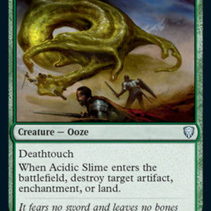 Acidic Slime [421] [Commander Legends] [Non-Foil]
