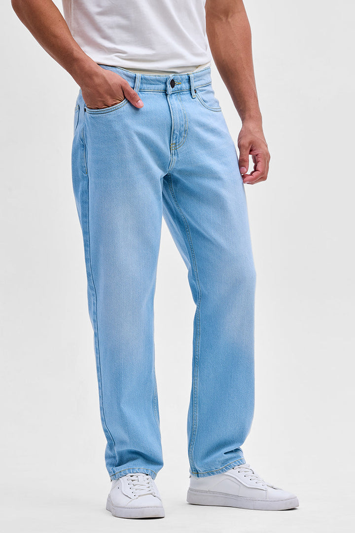 Light Blue Relaxed Fit Jeans