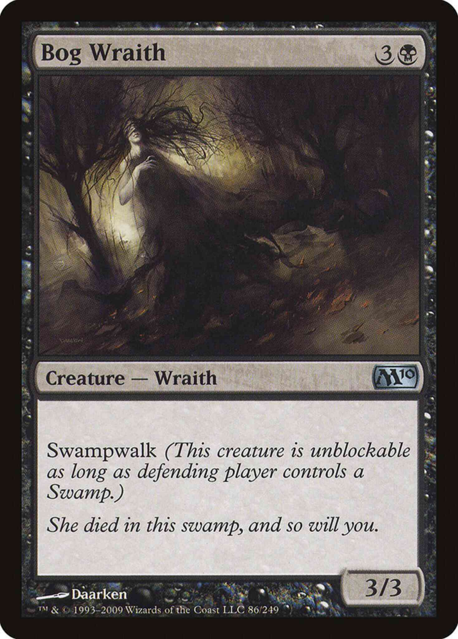 Bog Wraith [86] [Magic 2010] [Non-Foil]
