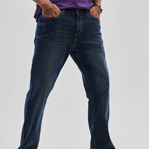 Navy Bootcut Jeans