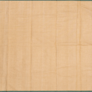 Beige Handloom Kanchi Cotton Saree With Annam & Deer Buttas