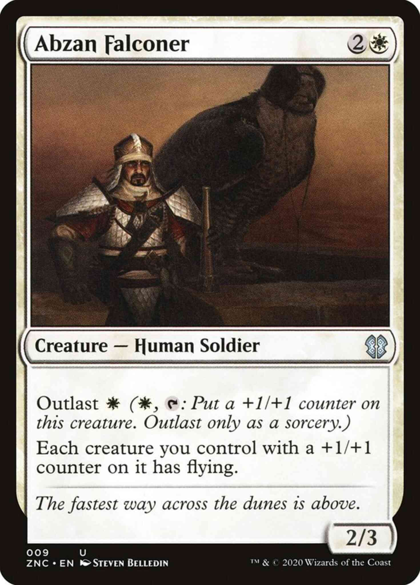 Abzan Falconer [9] [Zendikar Rising Commander] [Non-Foil]
