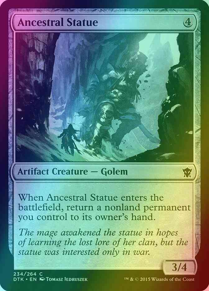 Ancestral Statue [234] [Dragons Of Tarkir] [Foil]
