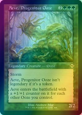Aeve, Progenitor Ooze [409] [Retro Frame] [Modern Horizons 2] [Etched Foil]
