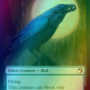 Bird Token (03) // Spirit Token (02) [Innistrad: Midnight Hunt: Tokens] [Foil]