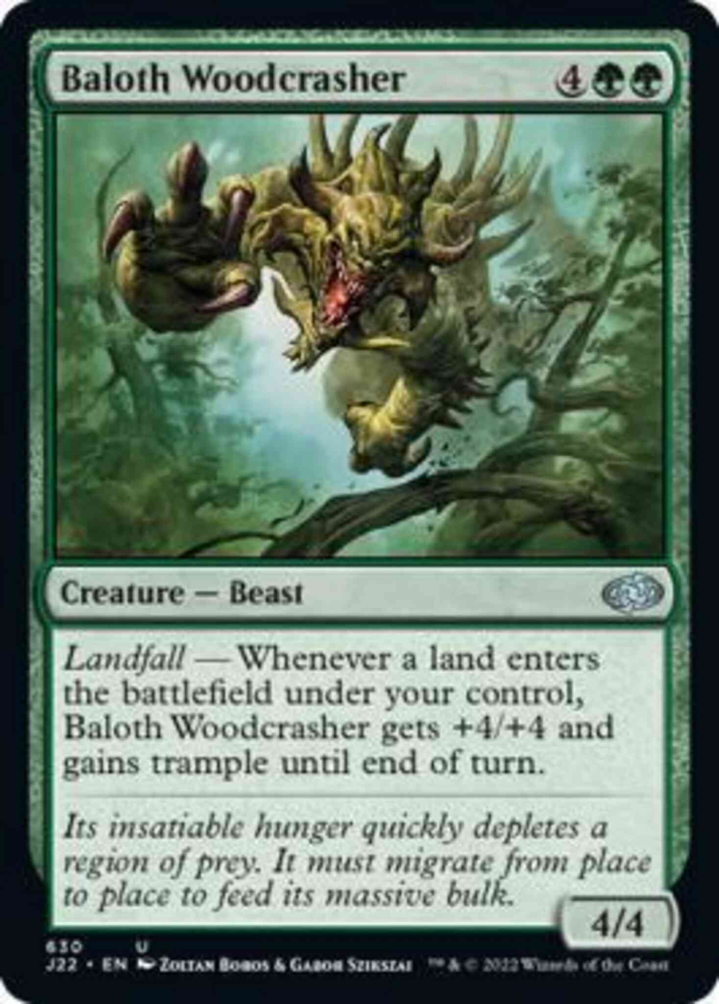 Baloth Woodcrasher [630] [Jumpstart 2022] [Non-Foil]