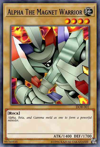 Alpha the Magnet Warrior - LCYW-EN012 - Common - Unlimited