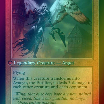 Archangel Avacyn // Avacyn, the Purifier [449] [Retro Frame] [Innistrad Remastered] [Foil]