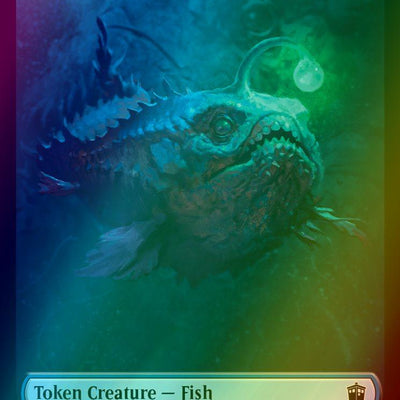 Alien Insect Token (19) // Fish Token (10) [Universes Beyond: Doctor Who: Tokens] [Foil]