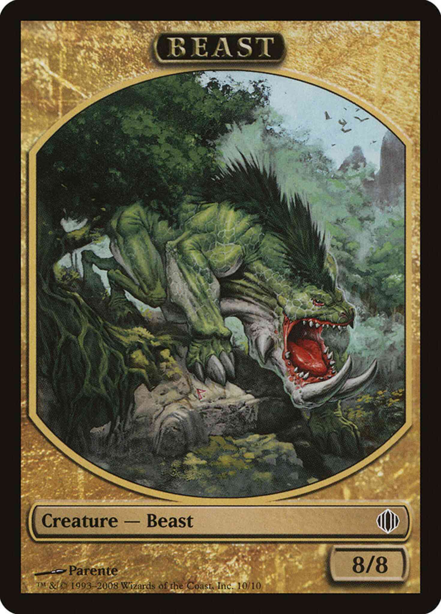 Beast Token [10] [Shards of Alara Tokens] [Non-Foil]