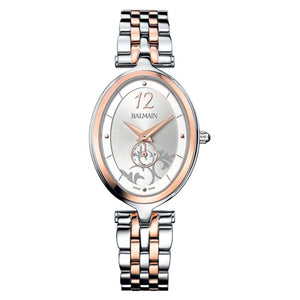 Balmain Haute Elegance Oval Silver Dial Women 32mm