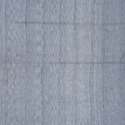 Grey Handloom Bengal Cotton Saree With Floral Buttas