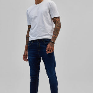 Dark Blue Skinny Fit Jeans