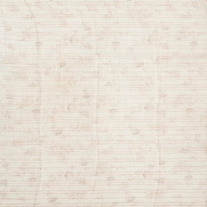 Cream Woven Linen Saree With Printed Floral Motifs