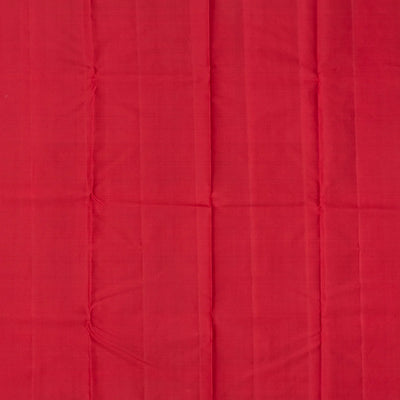 Dusty Pink Handloom Kanchipuram Korvai Silk Saree With Temple Border