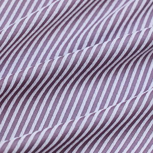 Lavender Stripes Slim Fit Stretch Shirt