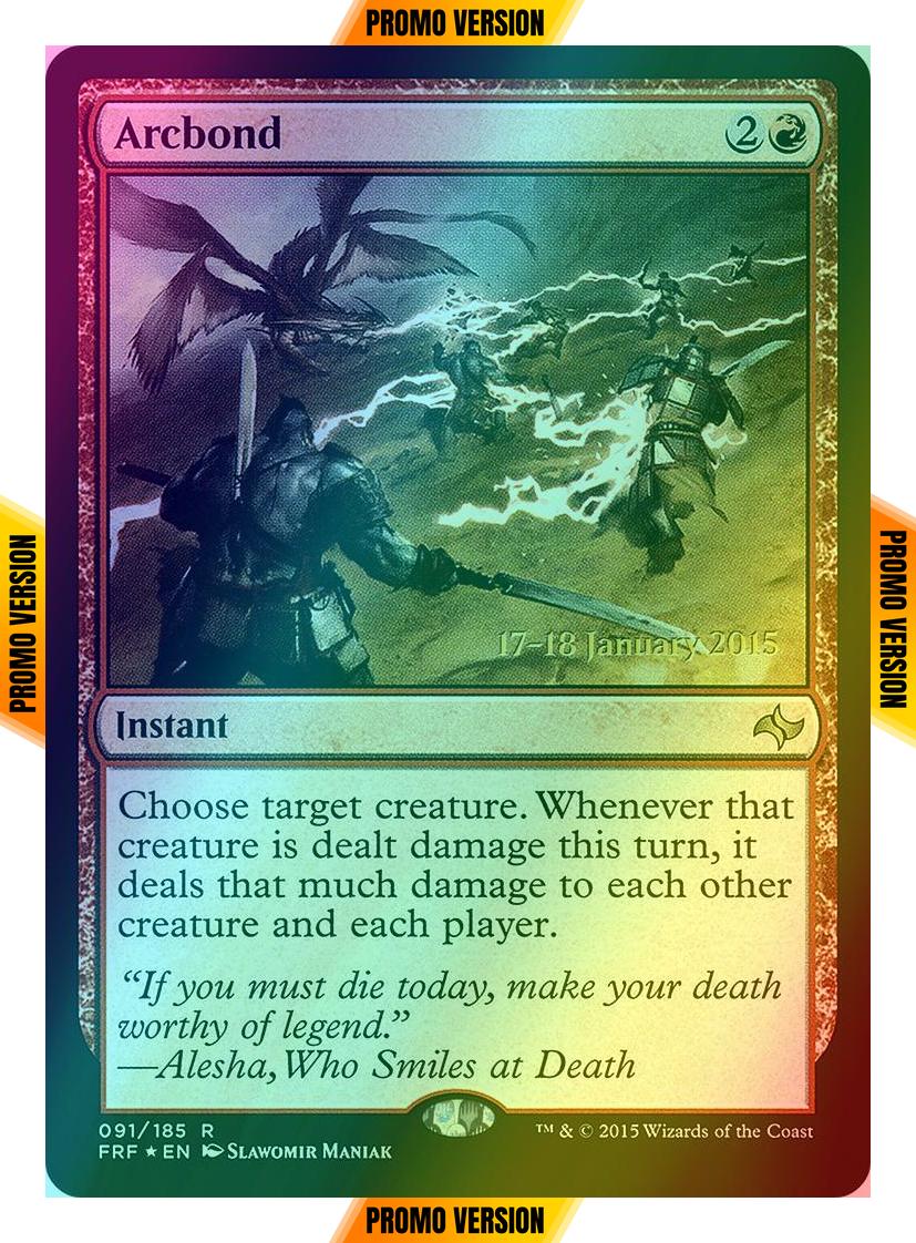 Arcbond [91s] [Fate Reforged Promos] [Foil]