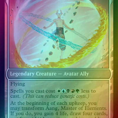 Avatar Aang // Aang, Master of Elements [207] [Avatar: The Last Airbender] [Foil]
