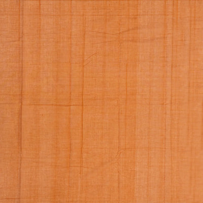 Mustard Handloom Kanchi Cotton Saree With Checks & Chakaram Motifs.