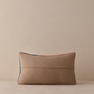 Vintage Lumbar Pillow No. 328, 12" x 20"