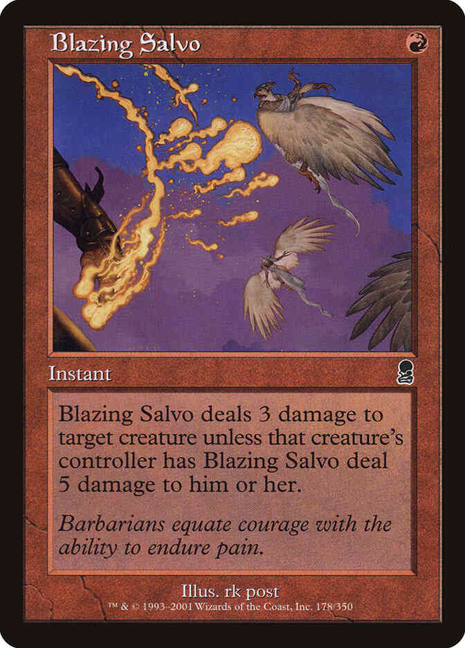 Blazing Salvo [178] [Odyssey] [Non-Foil]