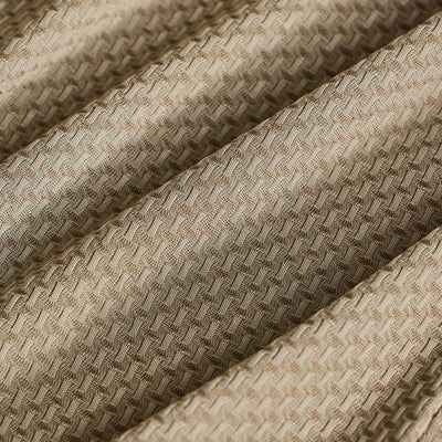 Beige Textured Polo T-Shirt