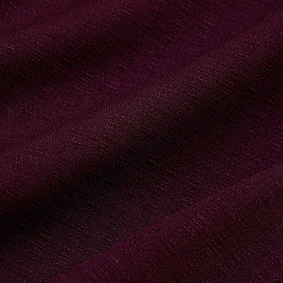 Maroon Mandarin Slim Fit Shirt