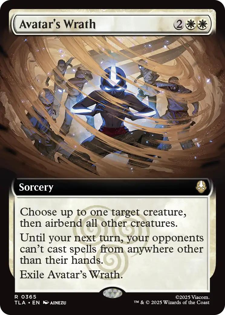 Avatar's Wrath [365] [Extended Art] [Avatar: The Last Airbender] [Non-Foil]