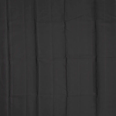 Dark Olive Handloom Kanchipuram Korvai Silk Saree With Raindrop Buttas