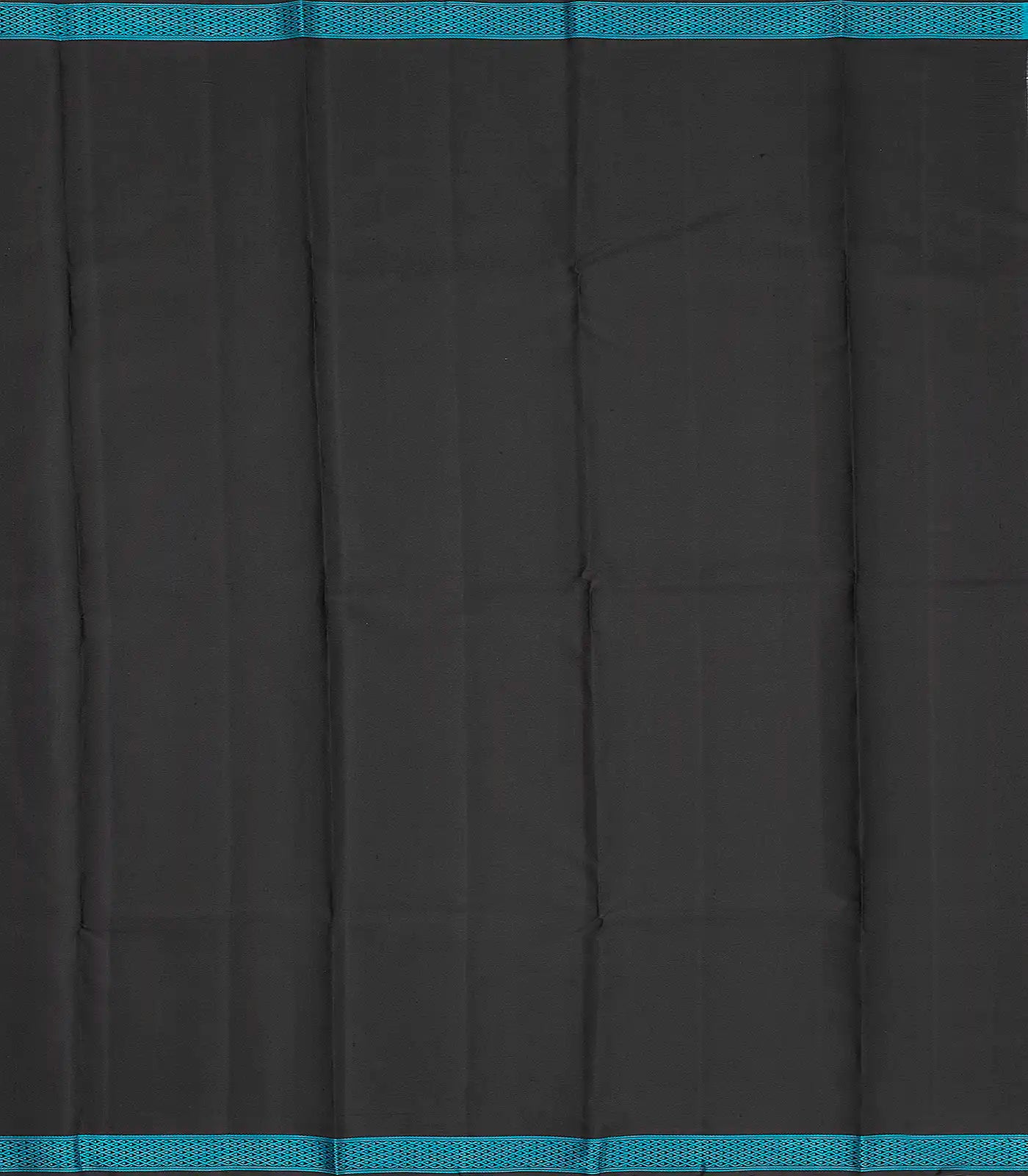 Dark Olive Handloom Kanchipuram Korvai Silk Saree With Raindrop Buttas