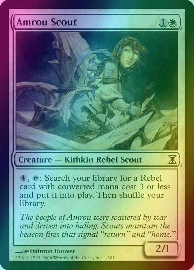 Amrou Scout [1] [Time Spiral] [Foil]