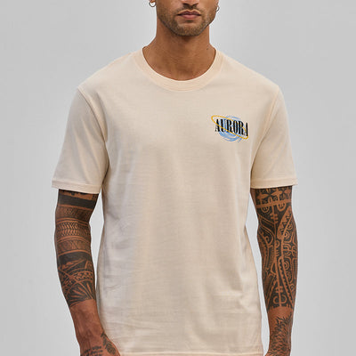 Aurora Cream Slim Fit T-Shirt