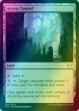 Access Tunnel [262] [Strixhaven: School of Mages] [Foil]