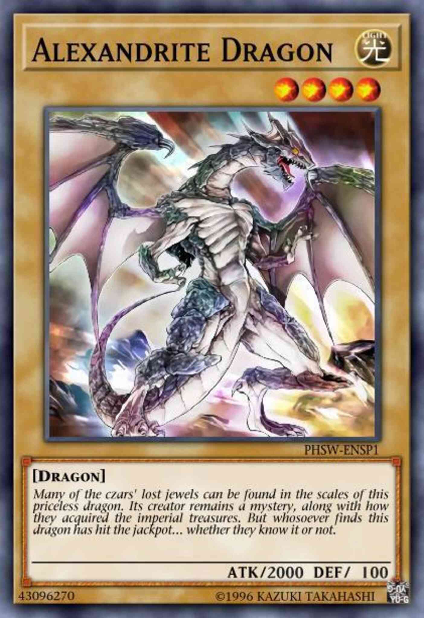 Alexandrite Dragon - BP02-EN004 - Mosaic Rare - Unlimited